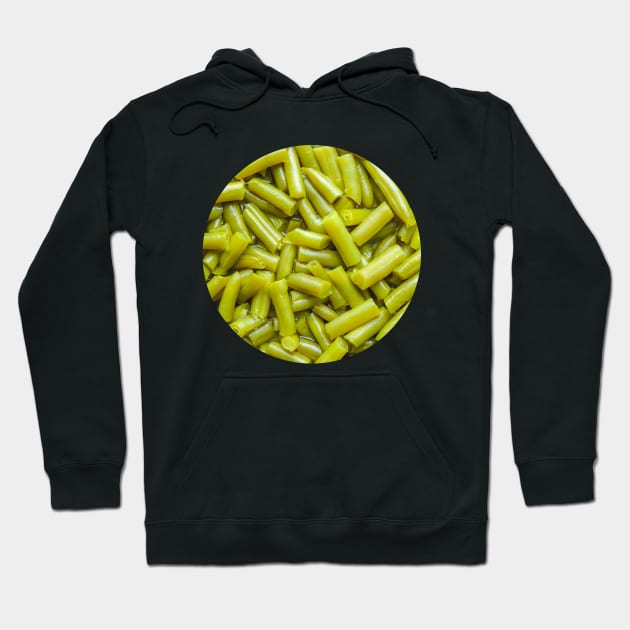 Green Beans Food Photograph Circle Hoodie by love-fi